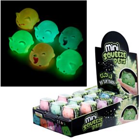 Glow-in-the-dark Kat  Stretch Friemelspeelgoed