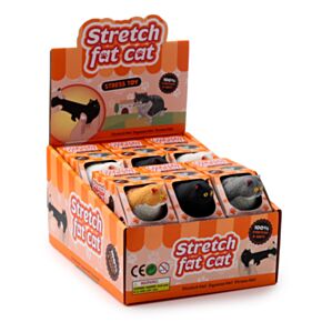 Dikke Kat Stretch Friemel Speelgoed