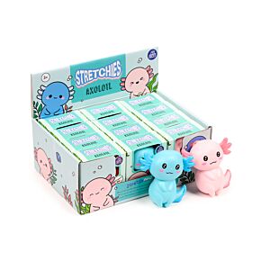Stretch Knijp Speelgoed Axolotl