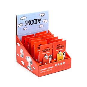Peanuts Snoopy & Woodstock Silicone Digital Watch
