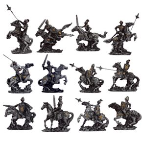 Middeleeuwse Ridder Miniatuur Beeldjes