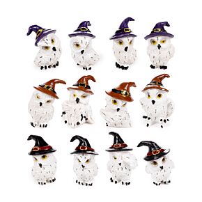 Wise Old Magical Owl Miniatuur Beeldjes