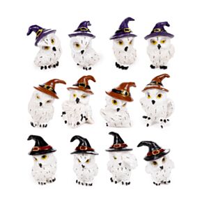 Wise Old Magical Owl Miniatuur Beeldjes