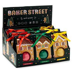 Bruisbal Gift Box - Kerstmis Gemberkoekjes