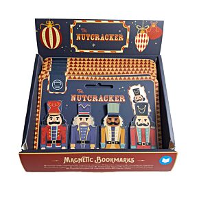 Kerstmis Notenkraker Magnetische Boekenlegger Set