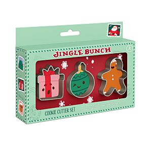Jingle Bunch Kerstmis Koekjesuitsteker Set