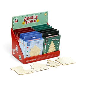 Jingle Bunch Verf-Je-Eigen Windgong Kerstdecoratie