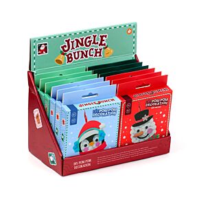 Jingle Bunch Maak-je-eigen Pom Pom Kerstdecoratie Jingle Bunch Maak-je-eigen Pom Pom Kerstdecoratie