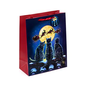 Lisa Parker Kerstmis Katten Cadeautasje Large