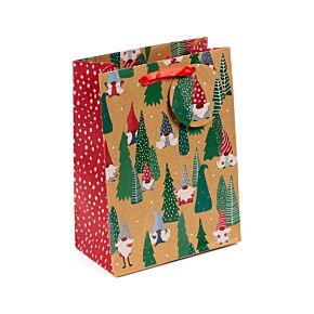 Kerstmis Gnoom Jolly Gonks  - Cadeautasje Medium