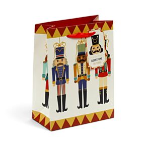 Kerstmis Notenkraker Cadeautasje Medium