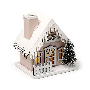Sneeuw Kerstmis Huis LED Decoratie