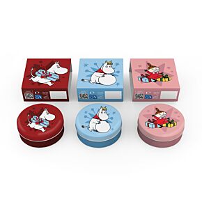 Moomin Kerstmis Lipbalsem in blik