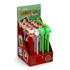 Jingle Bunch LED Fijnschrijver Pen - Zwart