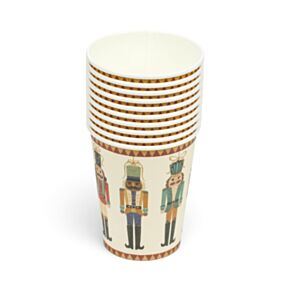Kerstmis Notenkraker Set 10 Papieren Bekers (266 ml/9oz)