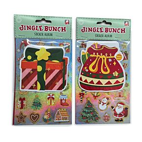 Kerstmis Jingle Bunch Stickerboek & Stickers