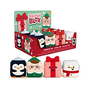 Squish Blox Jingle Bunch Kerstims Memory Foam Knijpspeelgoed