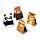 Adoramals Wilde Dieren Magnetische Boekenlegger Set