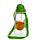 Cutiemals Dinosaurus Duurzame BPA-vrij 450ml  Kinder Waterfles Rietje