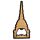 I Heart Torino Mole Magnetische PVC Flesopener