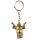 Chinese Lachende Boeddha Glitter Sleutelhanger