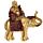 Zittend Glitter Olifant Chinese Lachende Boeddha 