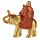 Zittend Glitter Olifant Chinese Lachende Boeddha 