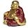 Mini Glitter Chinese Lachende Boeddha 8cm