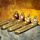 Mini Glitter Chinese Lachende Boeddha Wierookhouder