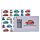 Fiat500 Retro Stoffen RFID-bescherming Kaarthouder