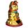 Goudkleurige Maneki Neko Gelukskat Zonnecel Solar Pal Figuur