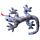 Gekko Dierenknuffels Zanddieren  15cm