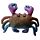 Krab Dierenknuffels Zanddieren  13cm