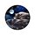 Lisa Parker Quiet Reflection Wolf Bedrukte Klok