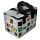 Minecraft gezichten RPET Duurzame Koeltas Lunchtas 