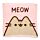 Pusheen de Kat Compacte Reishanddoek