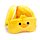 Relaxeazzz Pluche Eend Rond Reiskussen & Slaapmasker