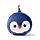 Relaxeazzz Pluche Pinguïn Rond Reiskussen & Slaapmasker