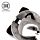Relaxeazzz Pluche Wasbeer Rond Reiskussen & Slaapmasker