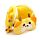 Relaxeazzz Giraffe Rond Reiskussen & Slaapmasker