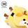 Relaxeazzz Giraffe Rond Reiskussen & Slaapmasker
