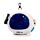 Relaxeazzz Ruimtevaart Rond Pluche Reiskussen & Slaapmasker