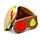 Relaxeazzz Hamburger Rond Pluche Reiskussen & Slaapmasker