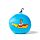Relaxeazzz Yellow Submarine Rond Pluche Reiskussen & Slaapmasker