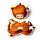 Relaxeazzz Pluche Highland Coo Koe Rond Reiskussen & Slaapmasker