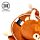 Relaxeazzz Pluche Highland Coo Koe Rond Reiskussen & Slaapmasker