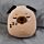 Pluche Squidglys Gus de Mopshond Adoramals Huisdieren