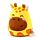 Pluche Squidglys Raffi de Giraffe Adoramals Wilde Dieren