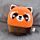 Pluche Squidglys Ru de Rode Panda Adoramals Wilde Dieren