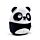 Pluche Squidglys Susu de Panda Adoramals Wilde Dieren